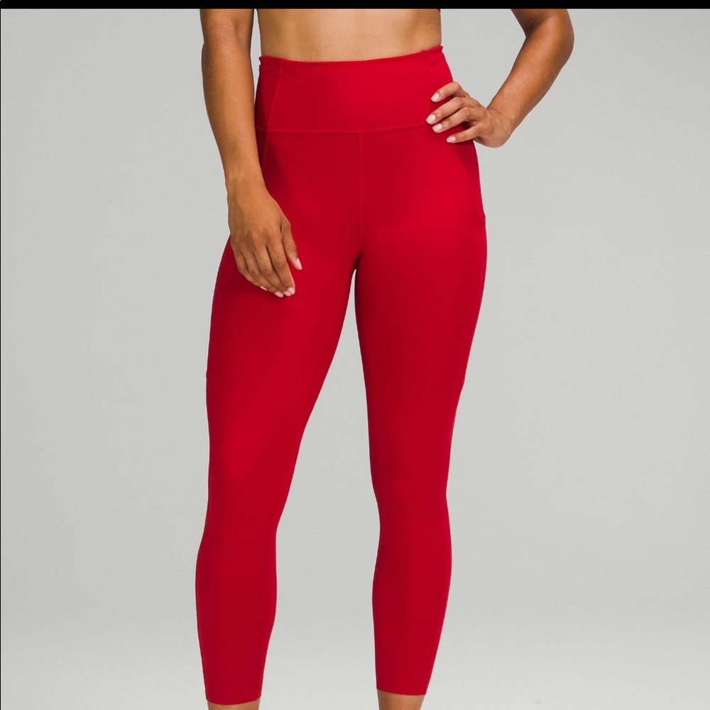 lululemon fast & free high-rise tight 25” size 4